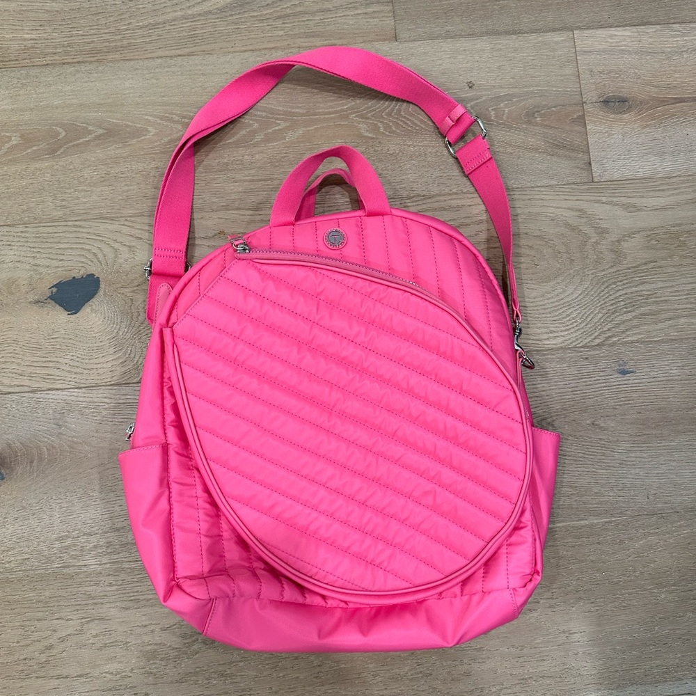 Bright pink Talbots tennis bag, never used! Brand new